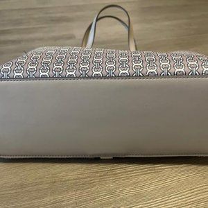 Tory Burch Gemini Link Small Heron Tote Canvas